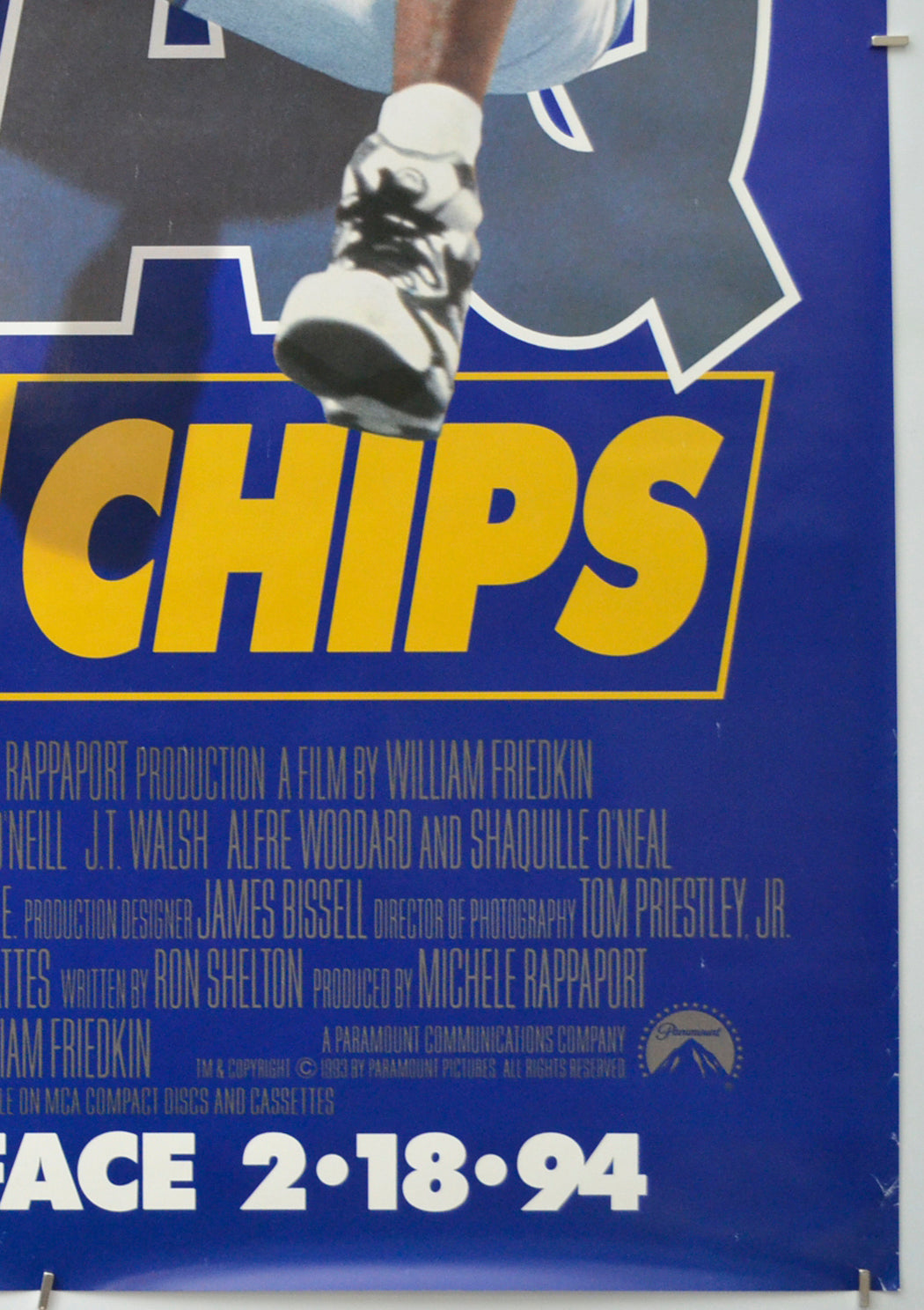 BLUE CHIPS (Bottom Right) Cinema One Sheet Movie Poster