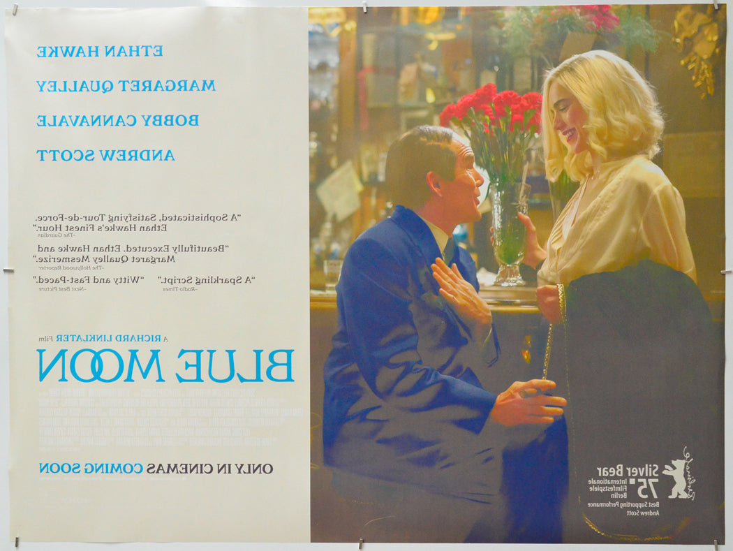 Blue Moon (Back) Cinema Quad Movie Poster