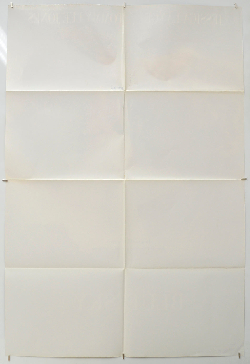 BLUE SKY (Back) Cinema One Sheet Movie Poster