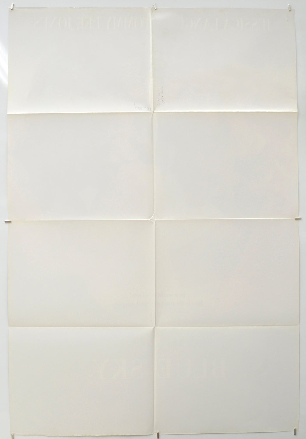 BLUE SKY (Back) Cinema One Sheet Movie Poster