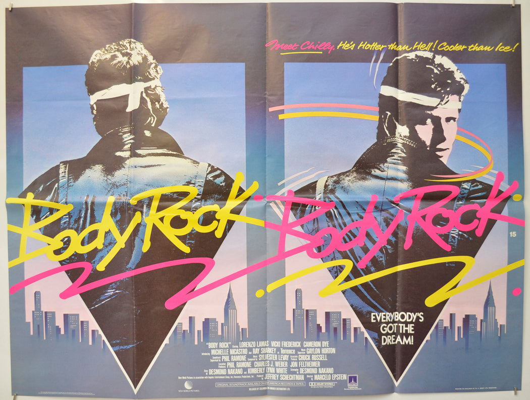 Body Rock Original Quad Poster - Film Poster - Movie Poster