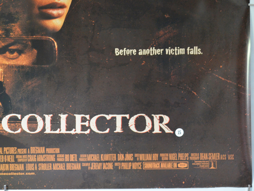 THE BONE COLLECTOR (Bottom Right) Cinema Quad Movie Poster