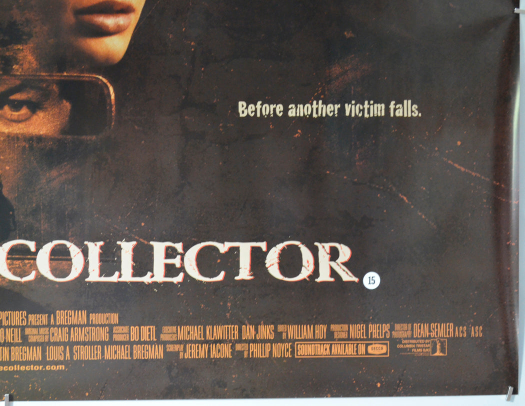 THE BONE COLLECTOR (Bottom Right) Cinema Quad Movie Poster