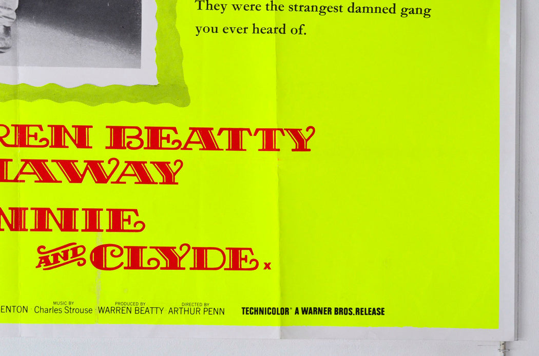 BONNIE AND CLYDE (Bottom Right) Cinema Quad Movie Poster