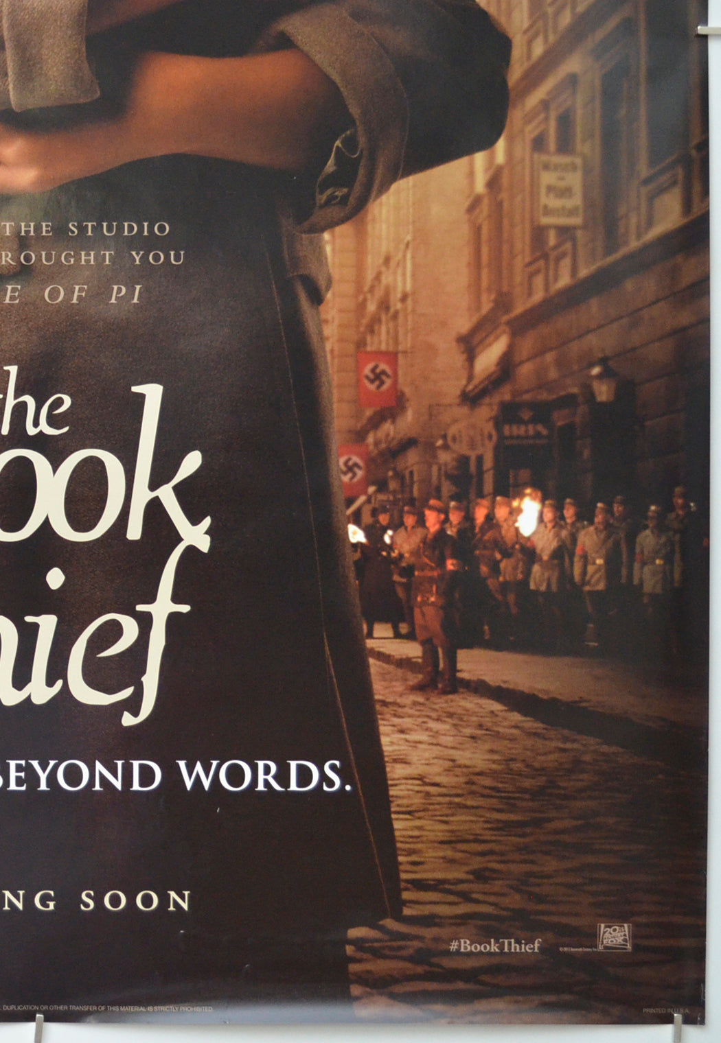 THE BOOK THIEF (Bottom Right) Cinema One Sheet Movie Poster