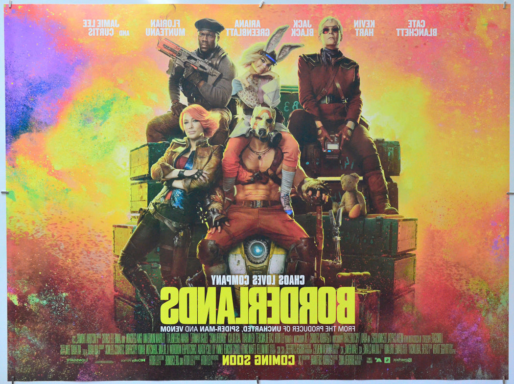 Borderlands (Back) Cinema Quad Movie Poster