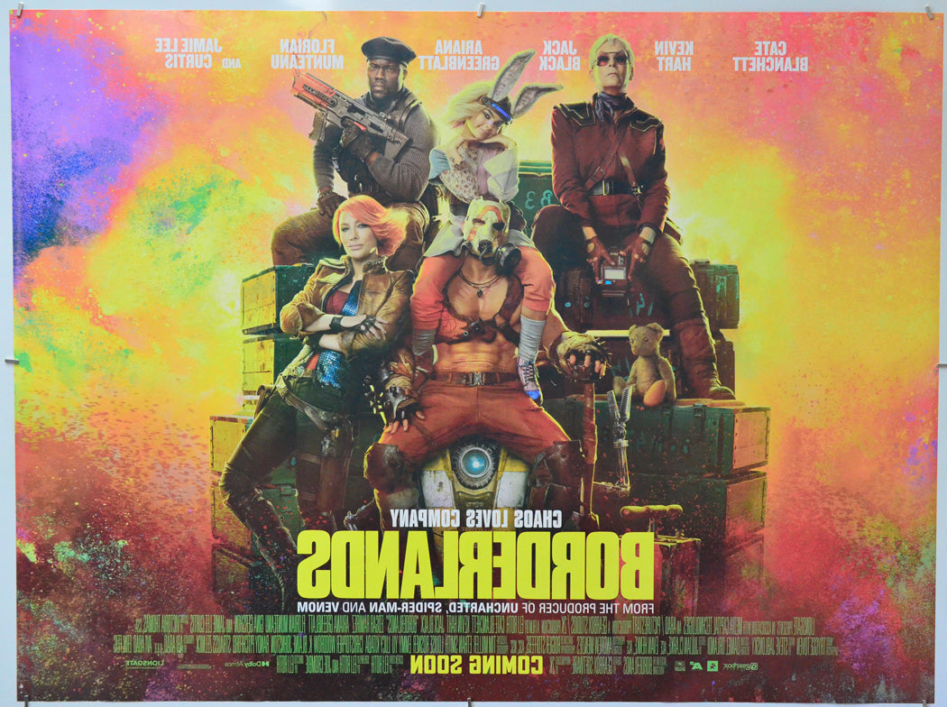 Borderlands (Back) Cinema Quad Movie Poster