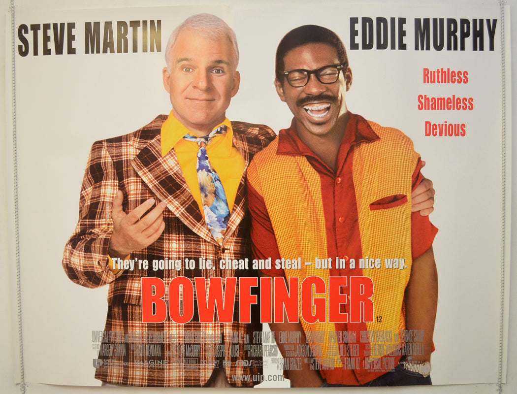 Bowfinger Original Quad Poster - Film Poster - Movie Poster