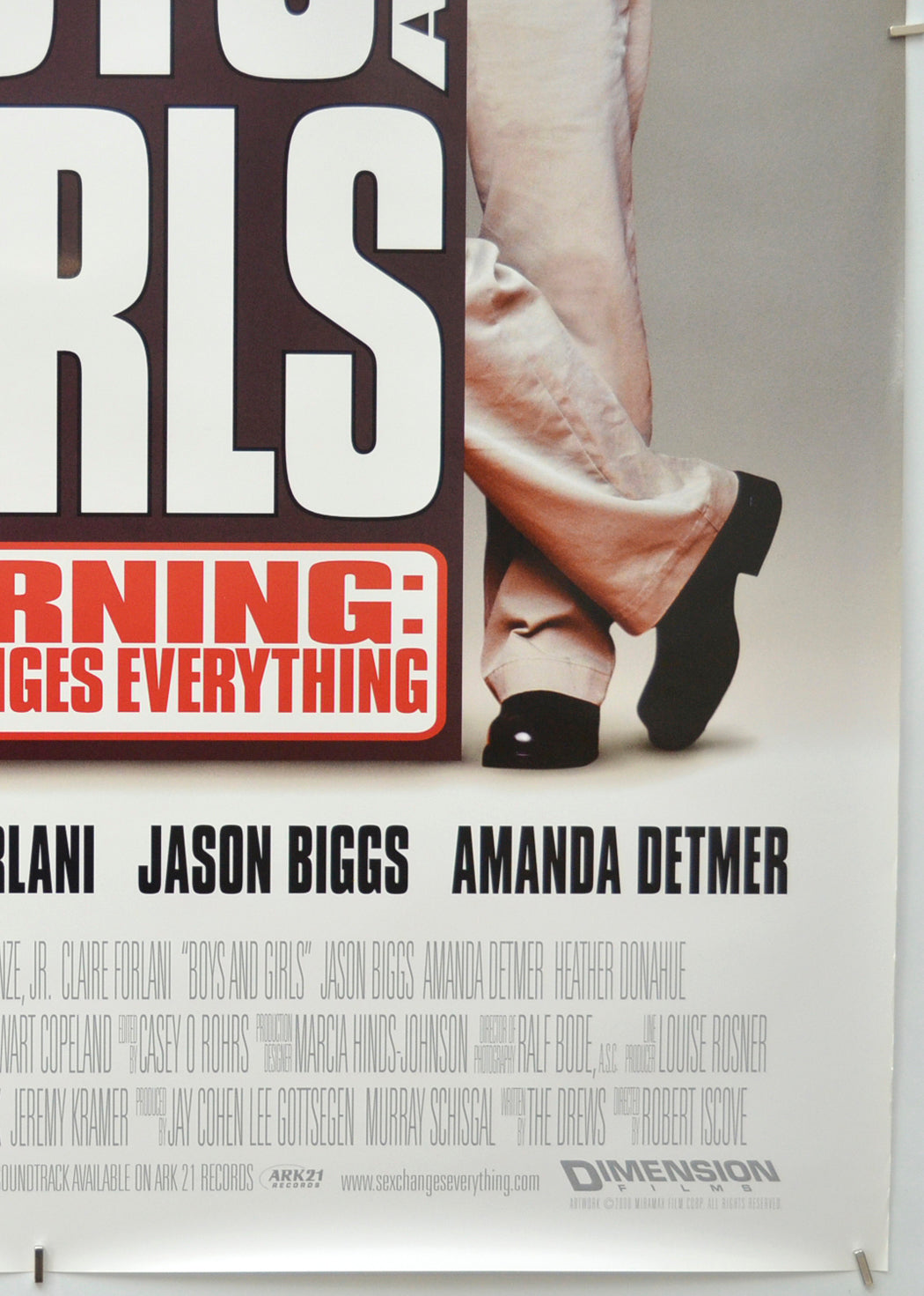 BOYS AND GIRLS (Bottom Right) Cinema One Sheet Movie Poster