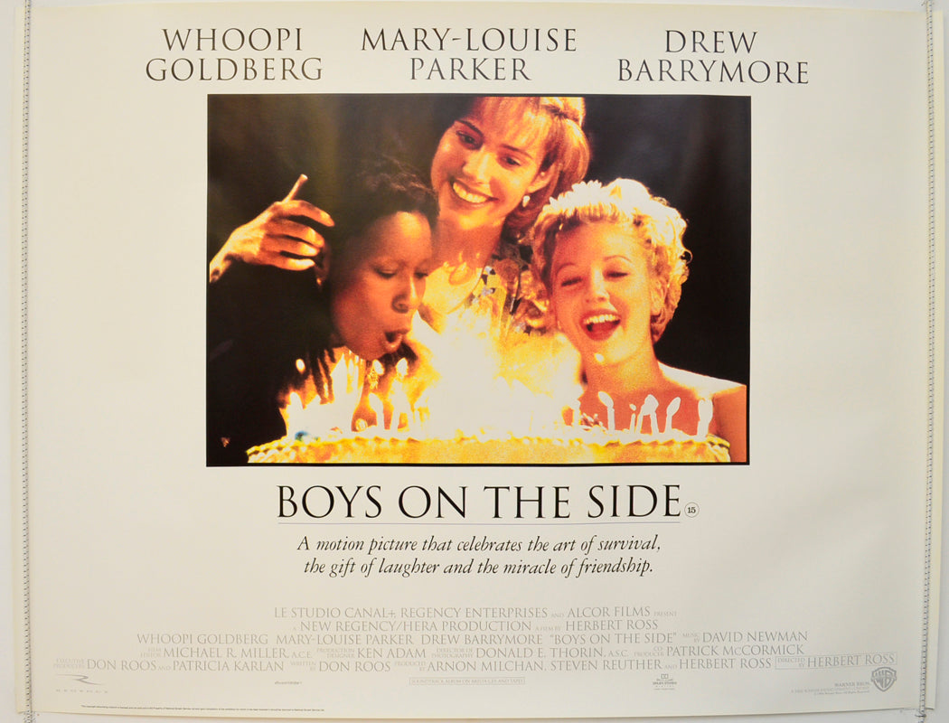 Boys On The Side Original British Quad Poster - Film Poster - Movie Poster