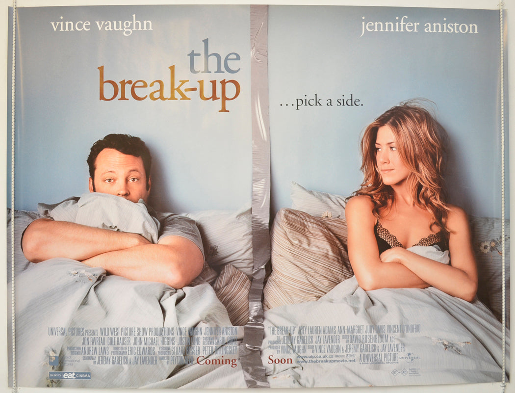 The Break-Up Original British Quad Poster - Film Poster - Movie Poster