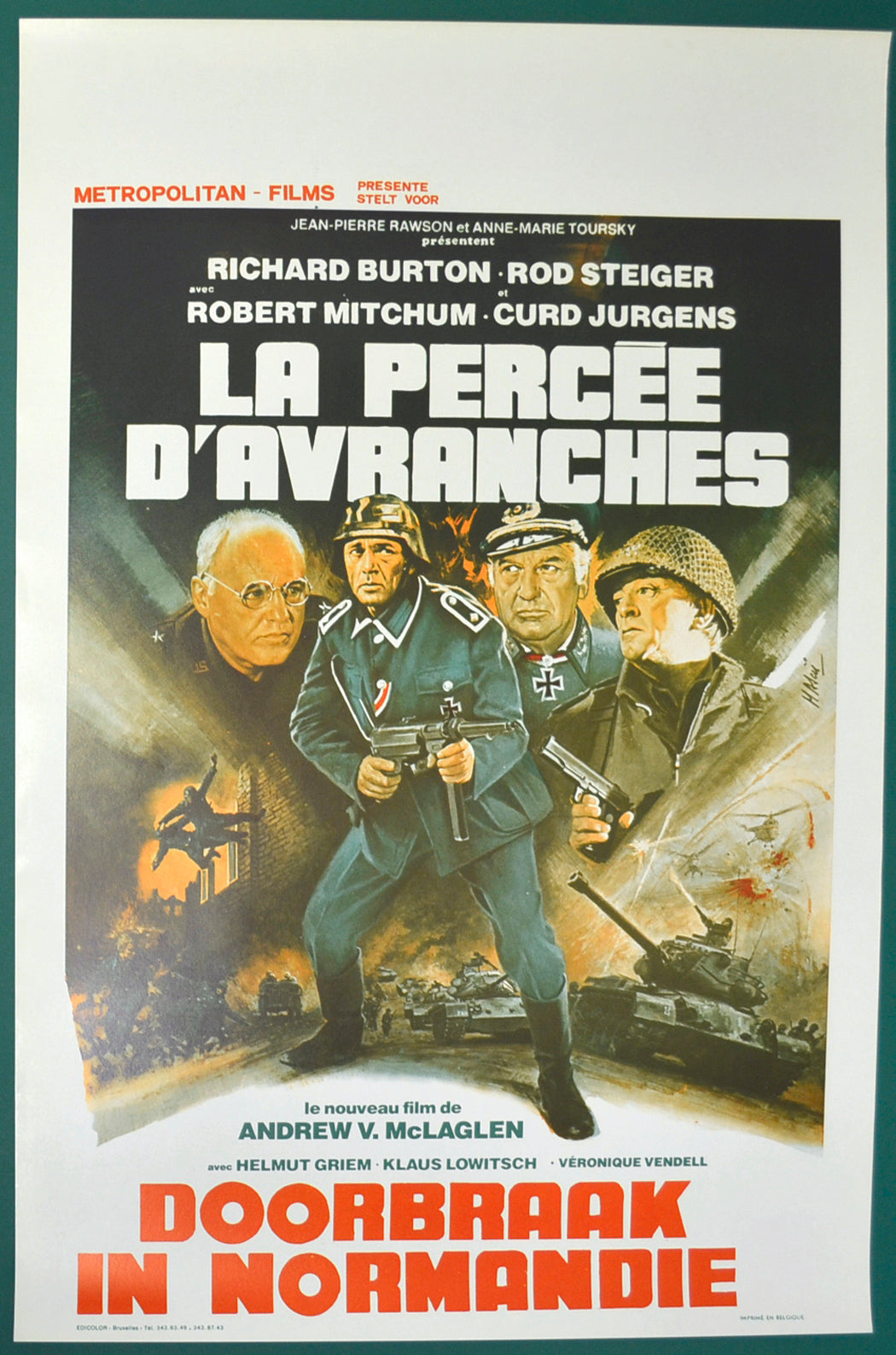 Breakthrough Original Belgian Poster - Film Poster - Movie Poster