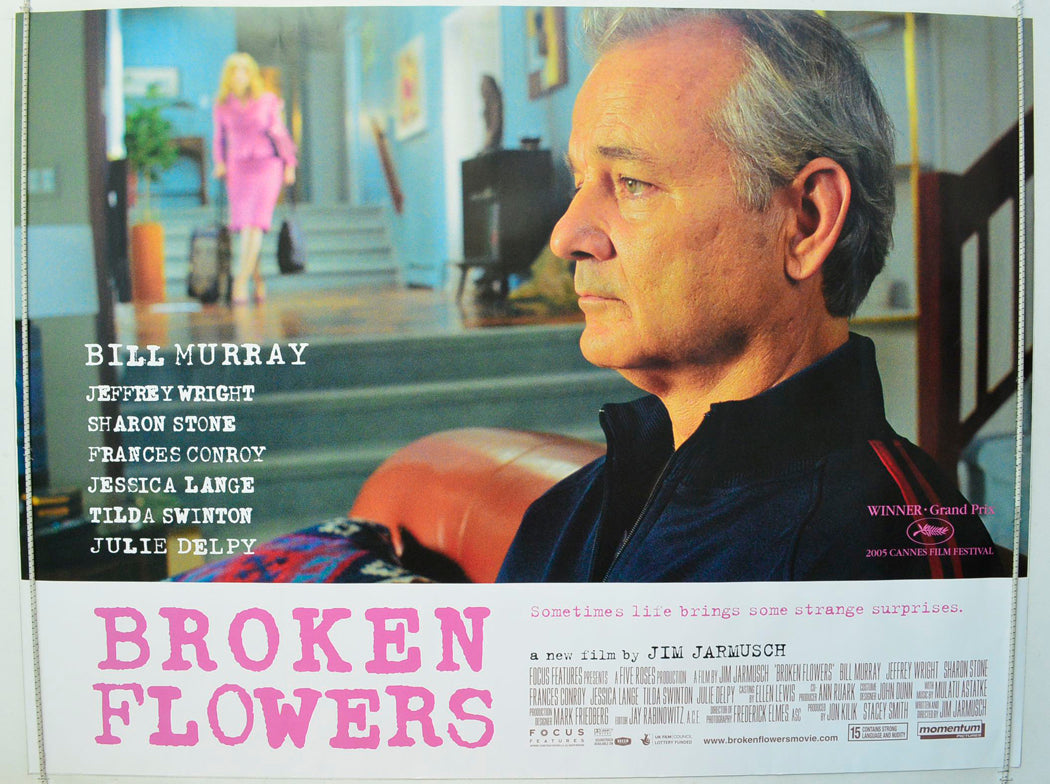 Broken Flowers Original British Quad Poster - Film Poster - Movie Poster