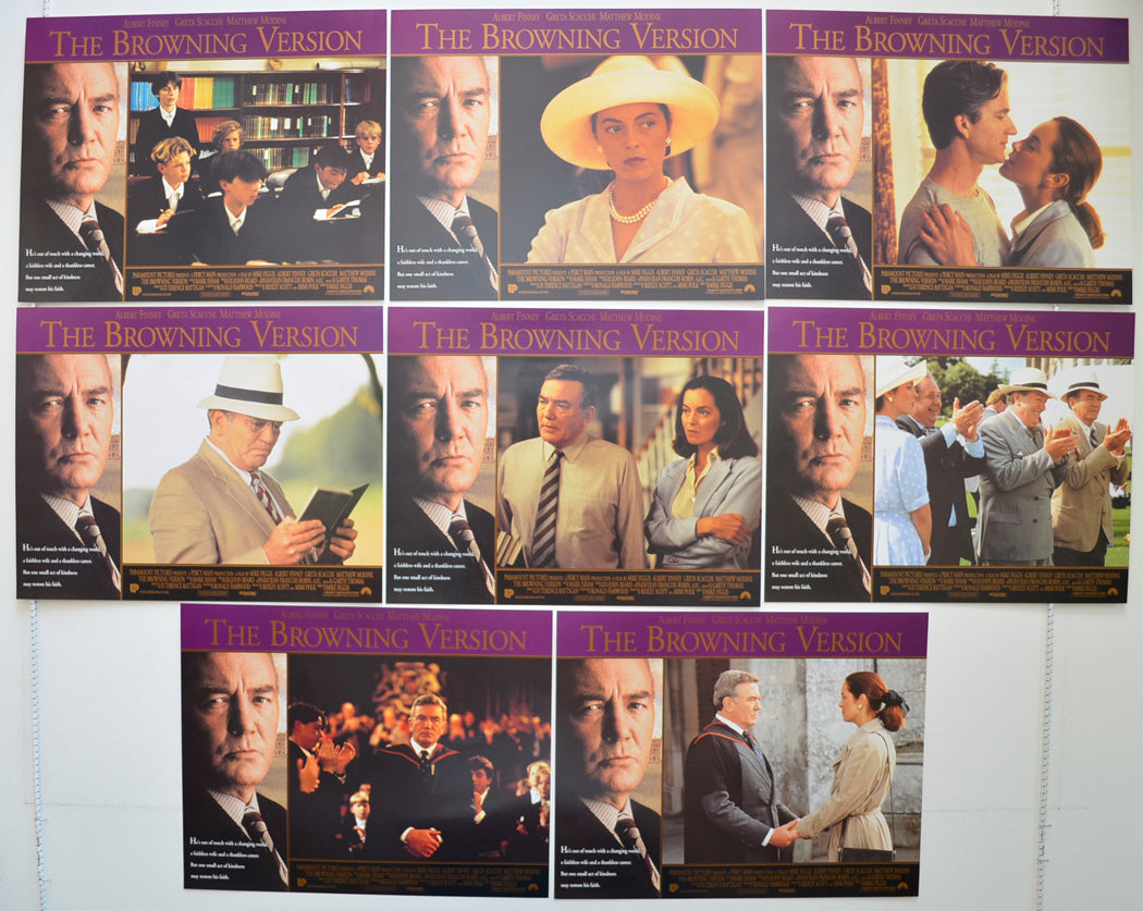 The Browning Version Set of 8 Original Cinema Lobby Cards