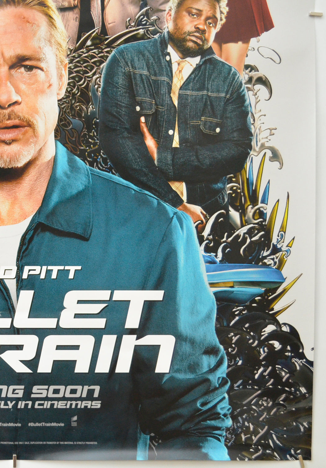 BULLET TRAIN (Bottom Right) Cinema One Sheet Movie Poster