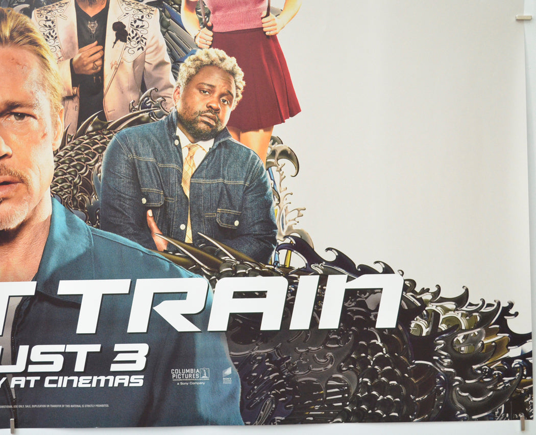 BULLET TRAIN (Bottom Right) Cinema Quad Movie Poster