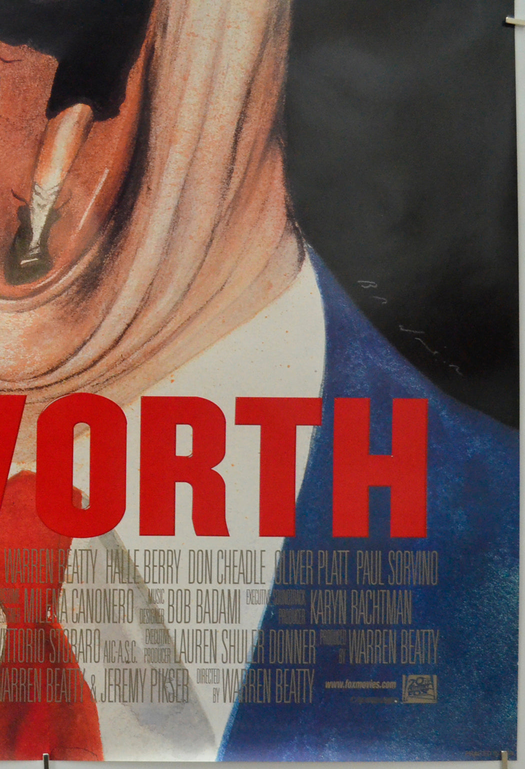 BULWORTH (Bottom Right) Cinema One Sheet Movie Poster