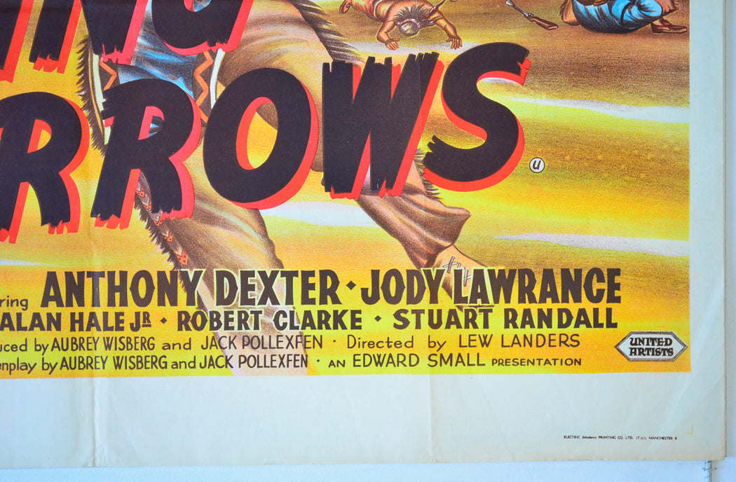 BURNING ARROWS (Bottom Right) Cinema Quad Movie Poster