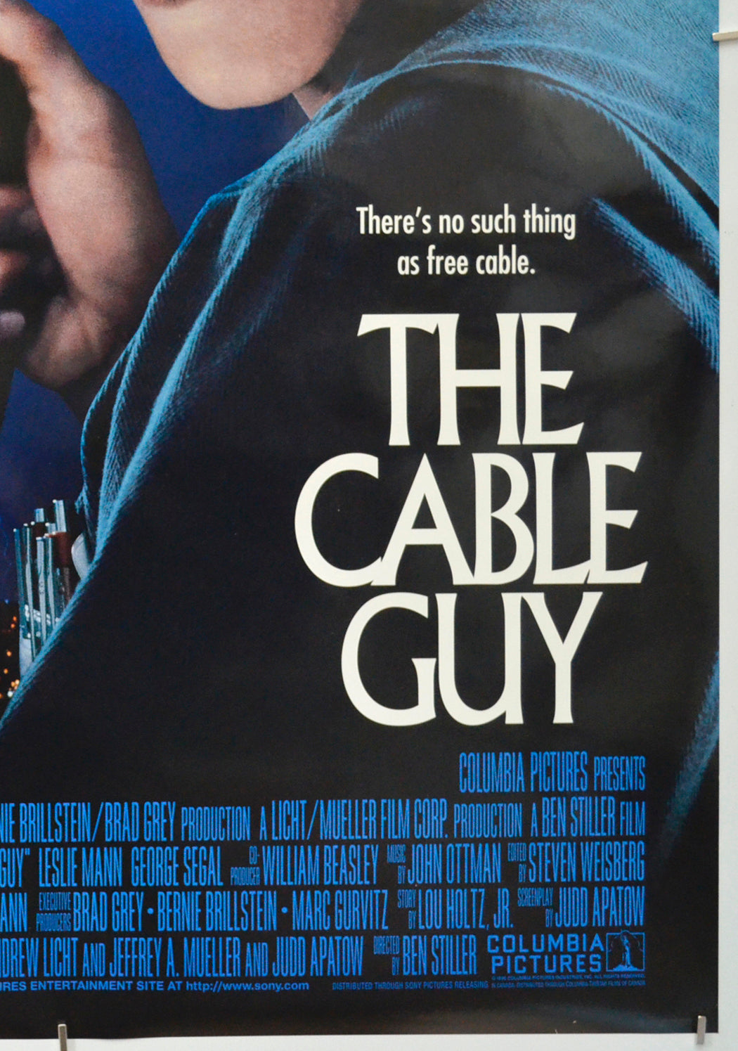 THE CABLE GUY (Bottom Right) Cinema One Sheet Movie Poster