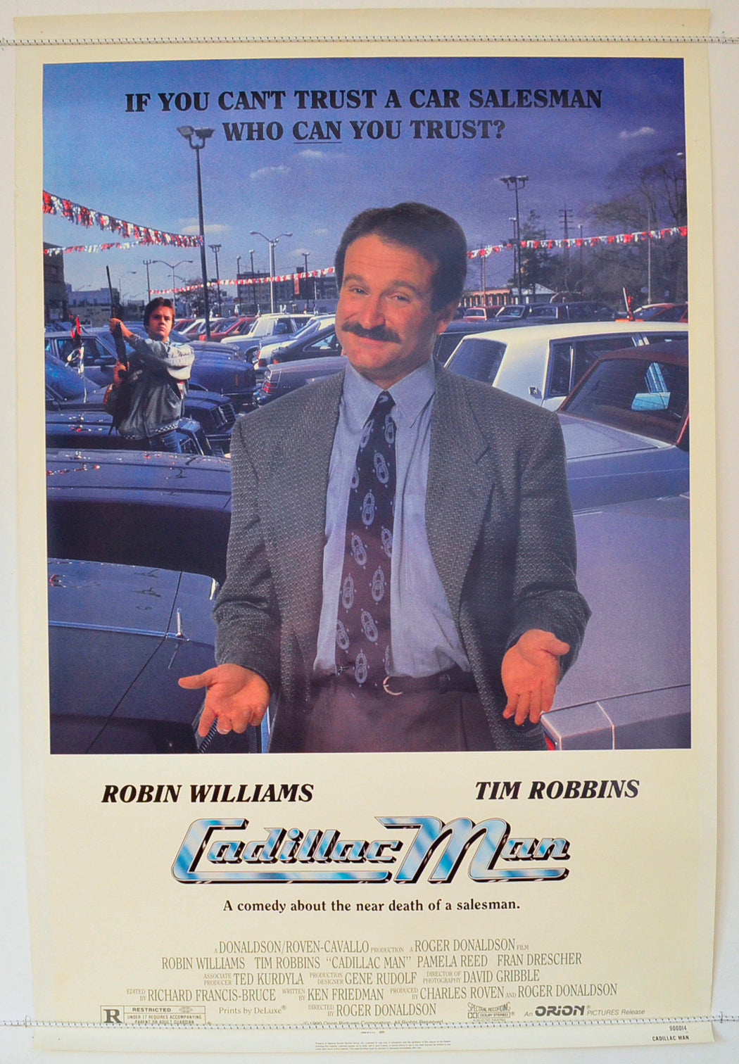 Caillac Man Original One Sheet Poster - Film Poster - Movie Poster