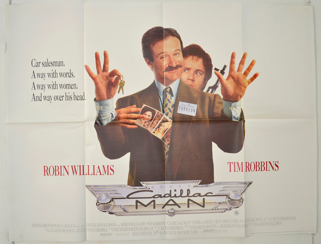Cadillac Man Original Quad Poster - Film Poster - Movie Poster