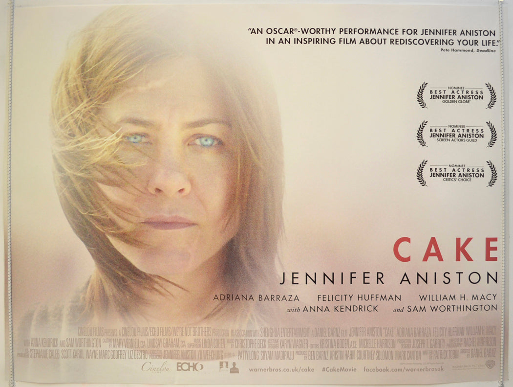 Cake Original Quad Poster - Film Poster - Movie Poster