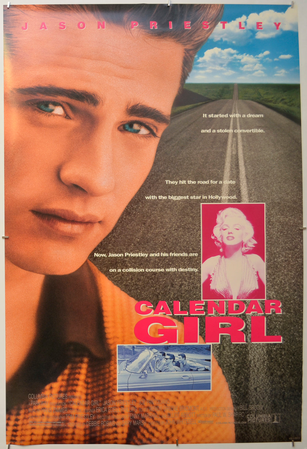 Calendar Girl Original One Sheet Poster - Film Poster - Movie Poster