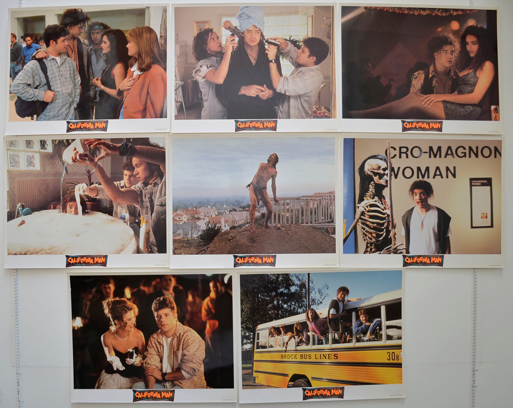 California Man Set of 8 Original Cinema Lobby Cards