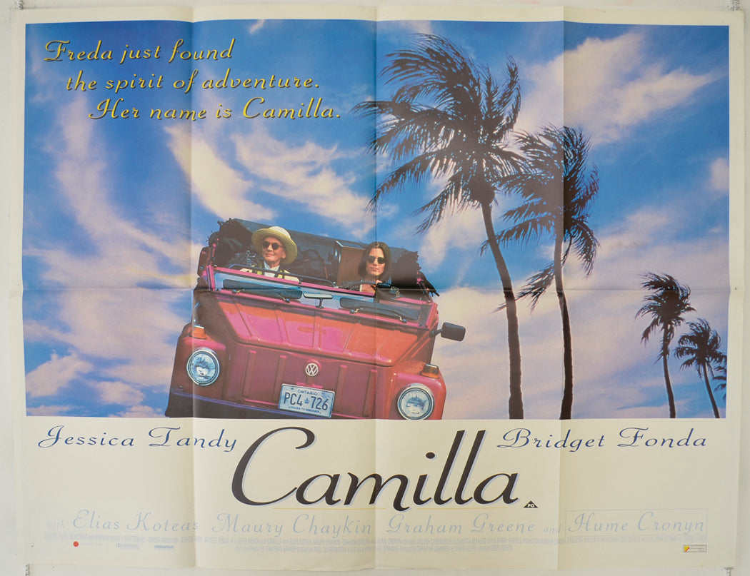 Camilla Original Quad Poster - Film Poster - Movie Poster