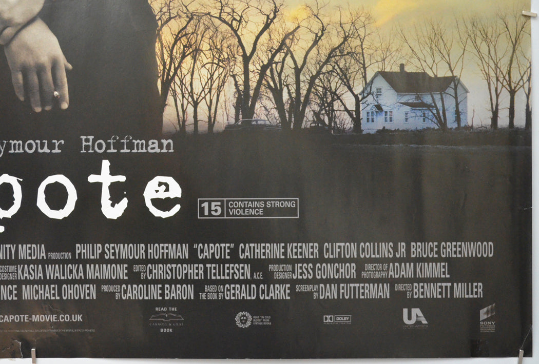 CAPOTE (Bottom Right) Cinema Quad Movie Poster