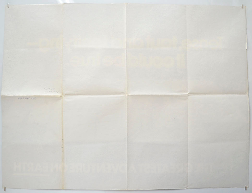 CAPRICORN ONE (Back) Cinema Quad Movie Poster