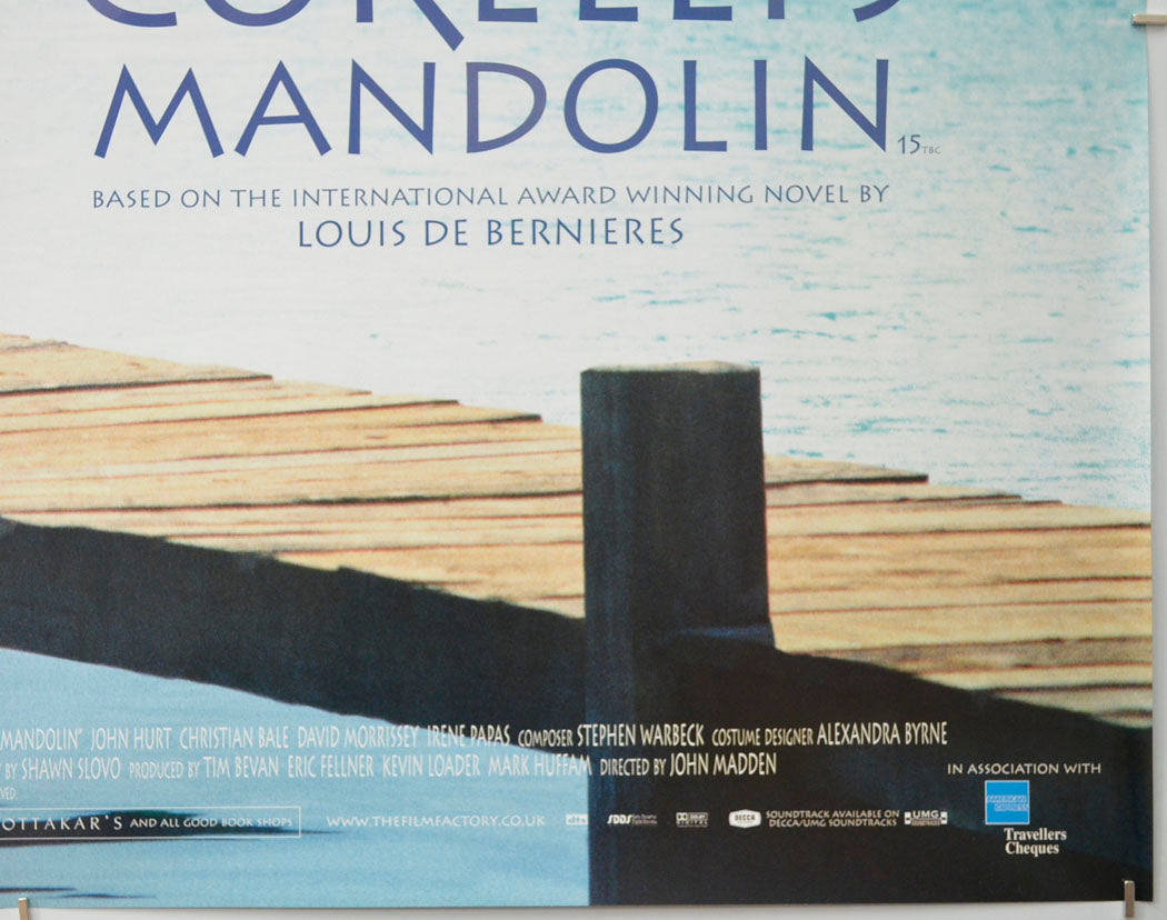CAPTAIN CORELLI’S MANDOLIN (Bottom Right) Cinema Quad Movie Poster