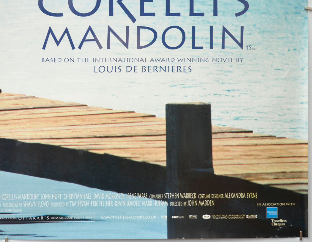 CAPTAIN CORELLIS’ MANDOLIN (Bottom Right) Cinema Quad Movie Poster