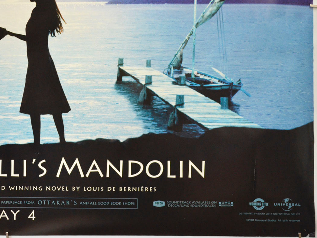 CAPTAIN CORELLIS’ MANDOLIN (Bottom Right) Cinema Quad Movie Poster