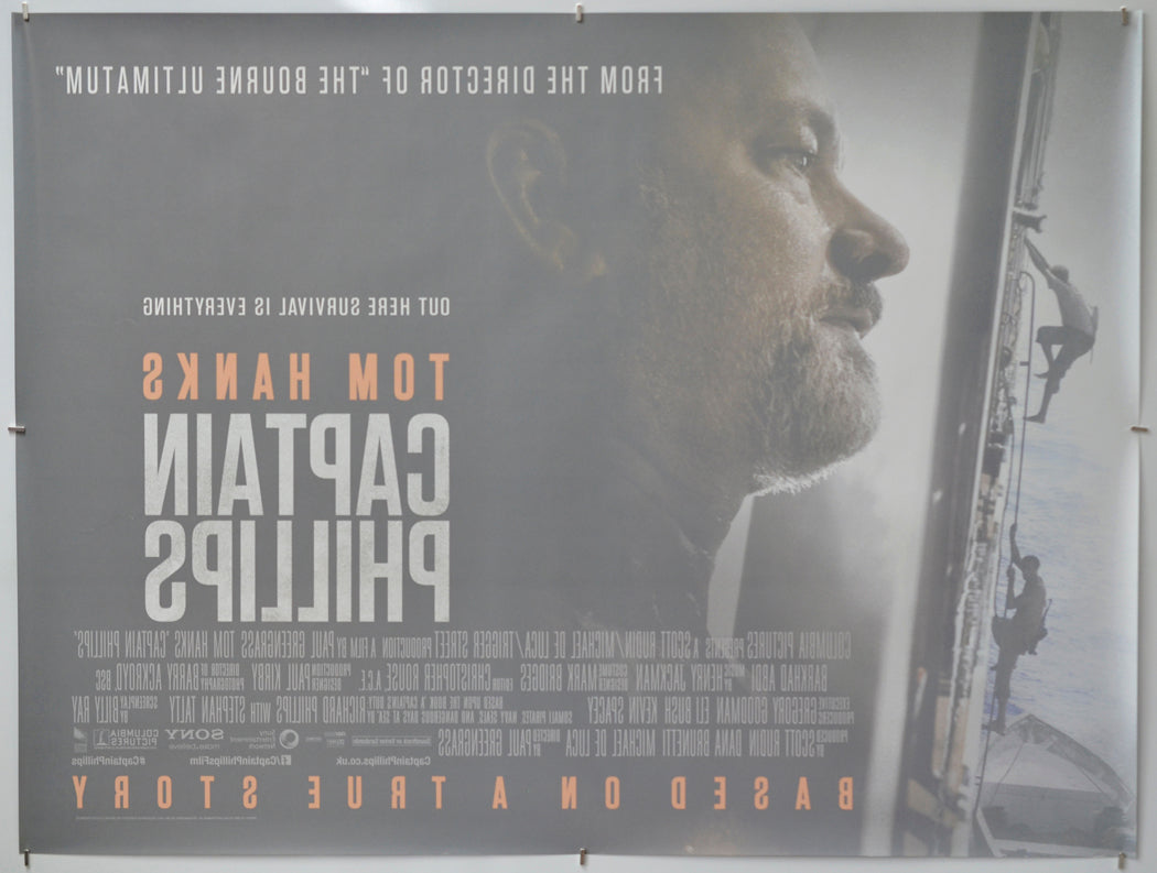 Captain Phillips (Back) Cinema Quad Movie Poster