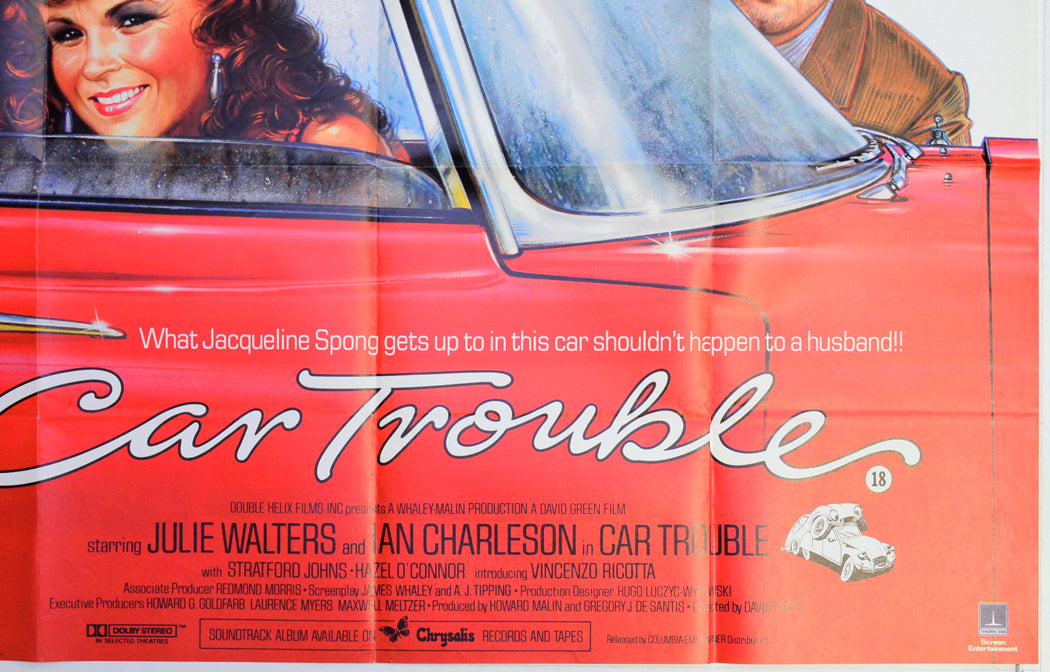 CAR TROUBLE (Bottom Right) Cinema Quad Movie Poster
