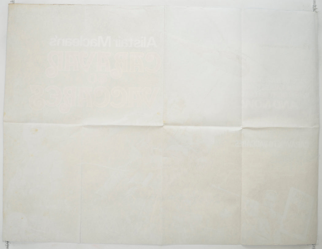 CARAVAN TO VACCARES (Back) Cinema Quad Movie Poster