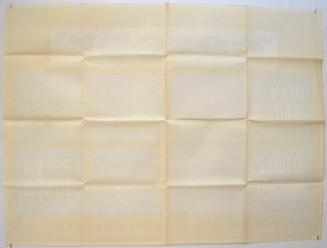 CAREER (Back) Cinema Quad Movie Poster