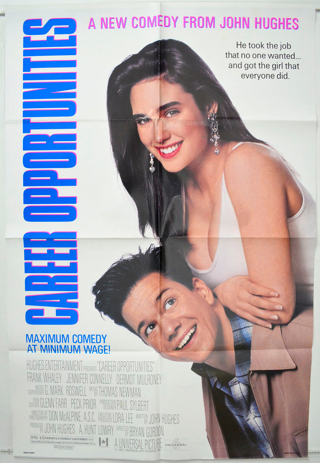 Career Opportunities (a.k.a. One Wild Night) Original One Sheet Poster - Movie Poster