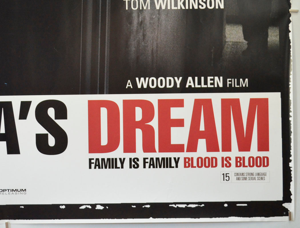 CASSANDRA’S DREAM (Bottom Right) Cinema Quad Movie Poster