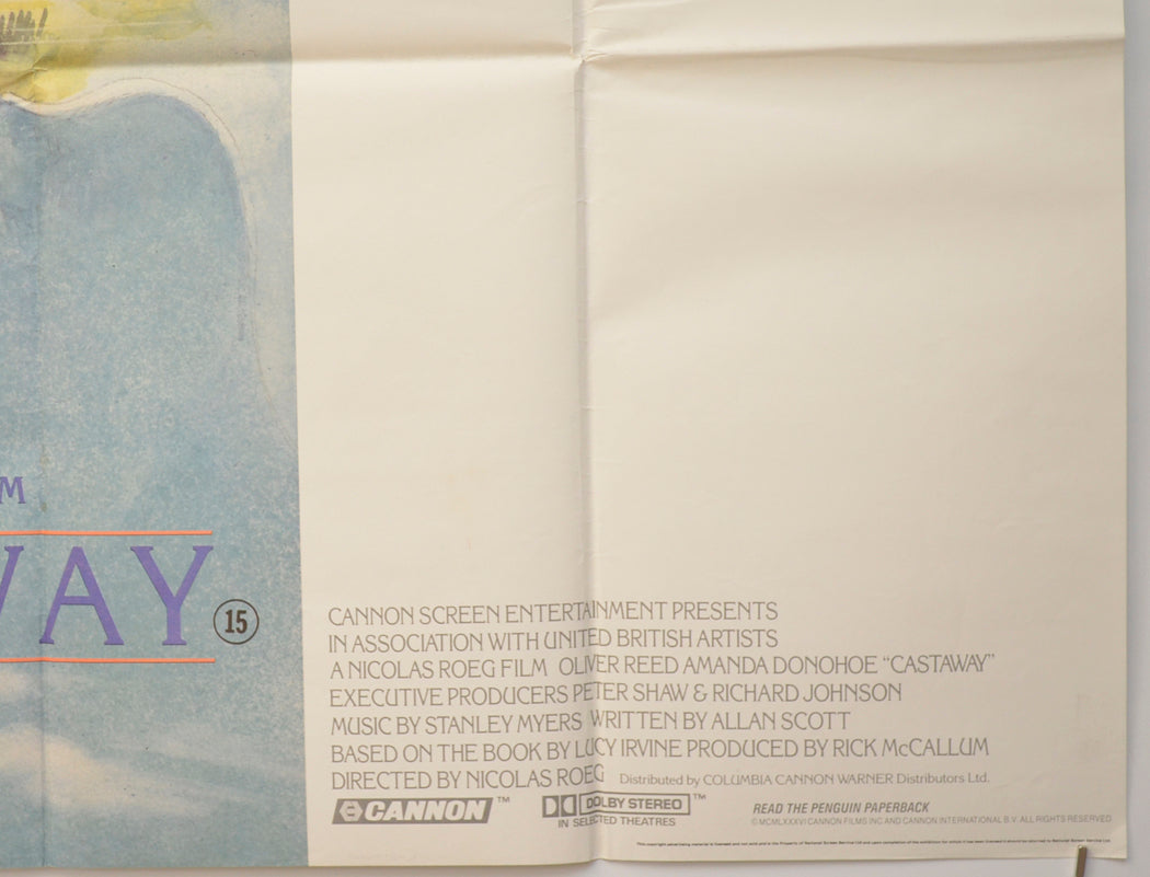 CASTAWAY (Bottom Right) Cinema Quad Movie Poster