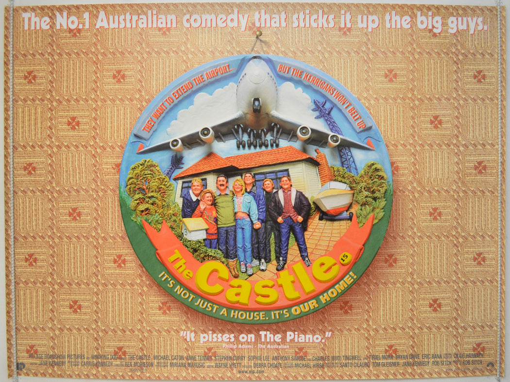 The Castle Original Quad Poster - Film Poster - Movie Poster