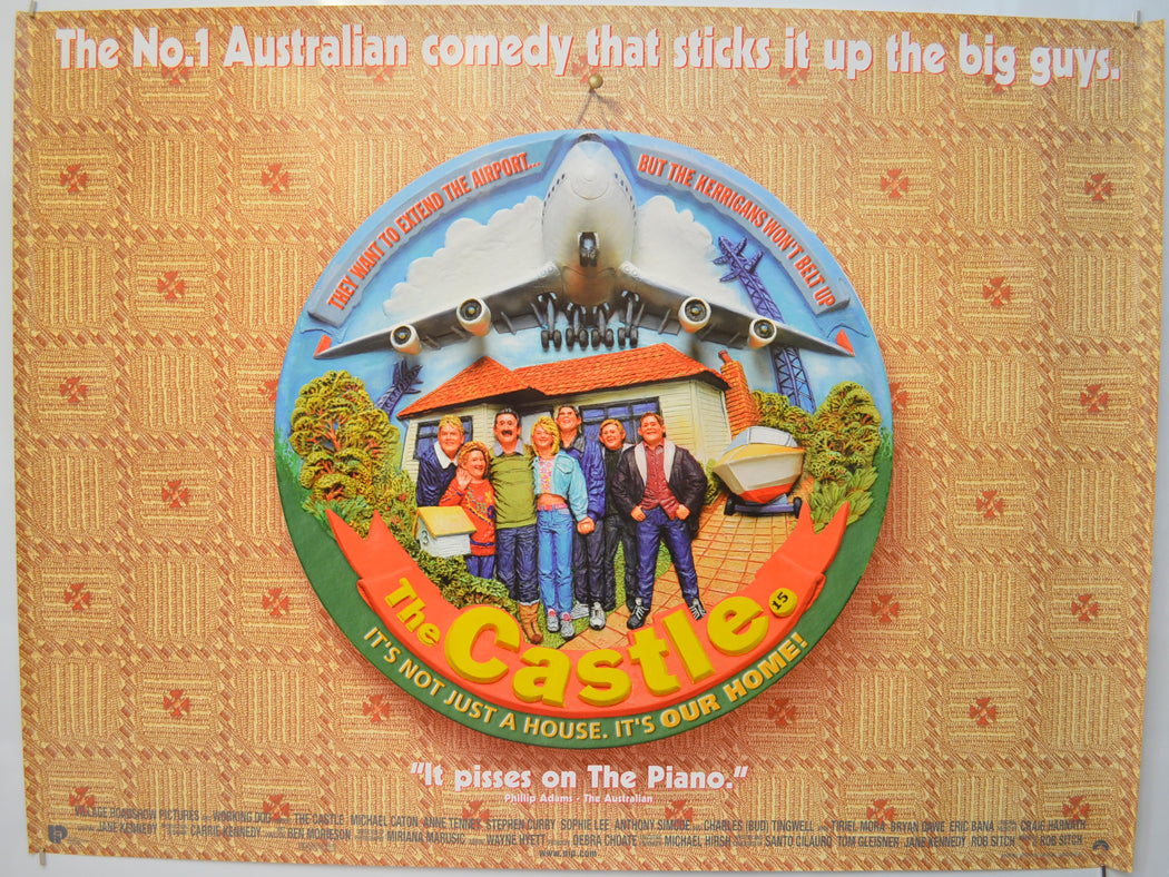 The Castle Original Quad Poster - Film Poster - Movie Poster