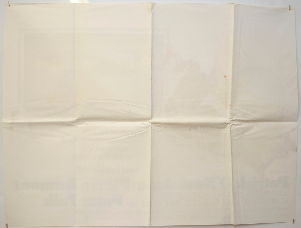 CASTLE KEEP (Back) Cinema Quad Movie Poster