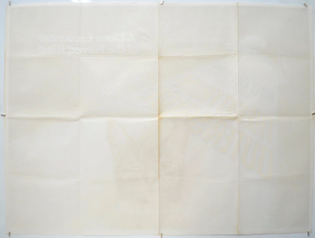 THE CAT FROM OUTER SPACE (Back) Cinema Quad Movie Poster