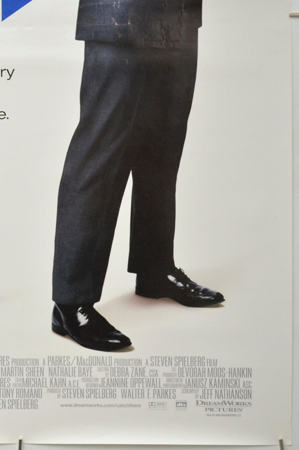 CATCH ME IF YOU CAN (Bottom Right) Cinema One Sheet Movie Poster