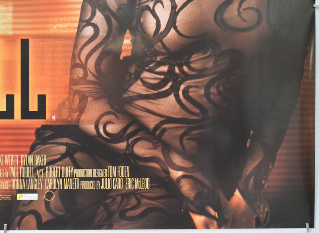 THE CELL (Bottom Right) Cinema Quad Movie Poster