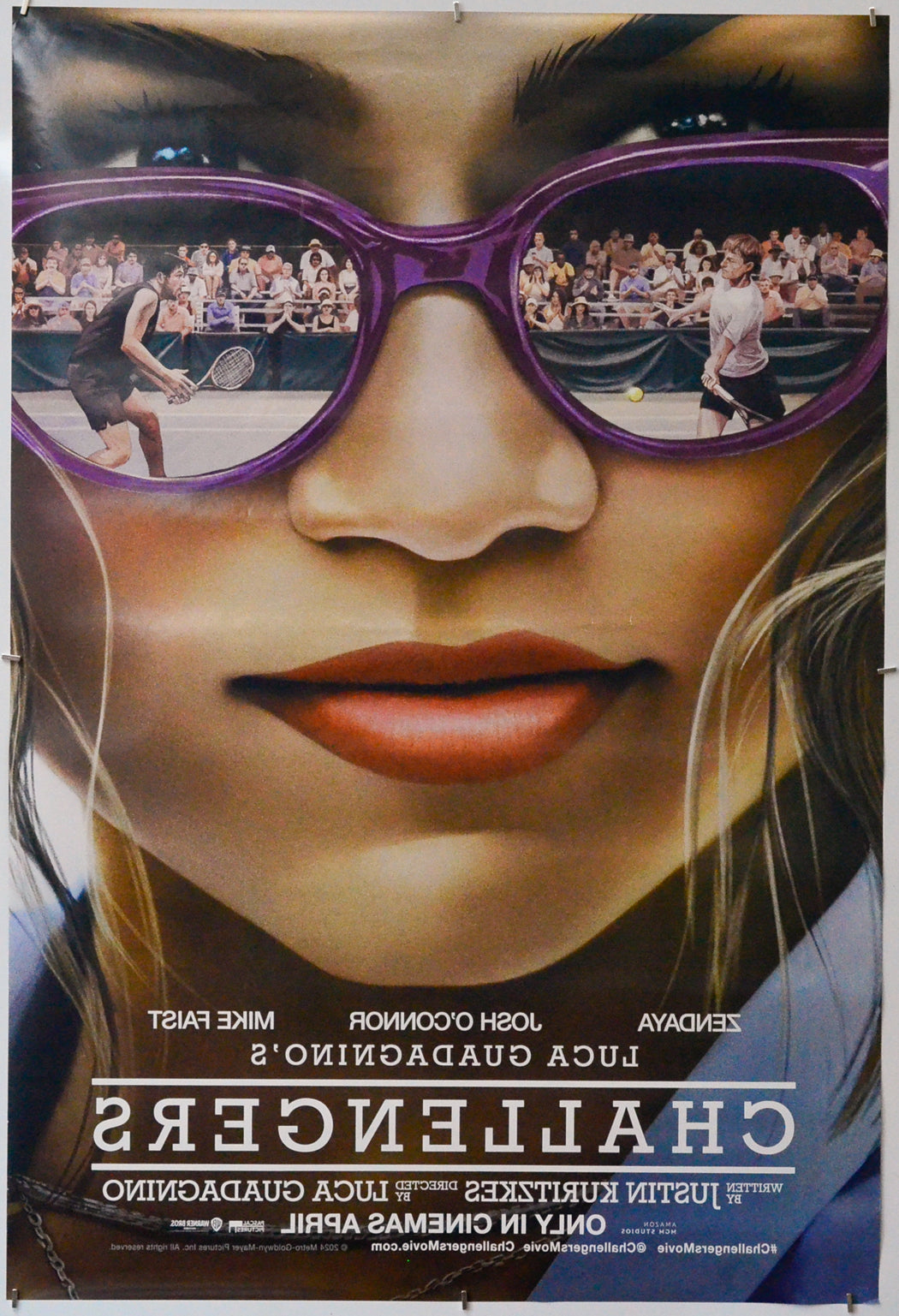 Challengers (Back) Cinema One Sheet Movie Poster