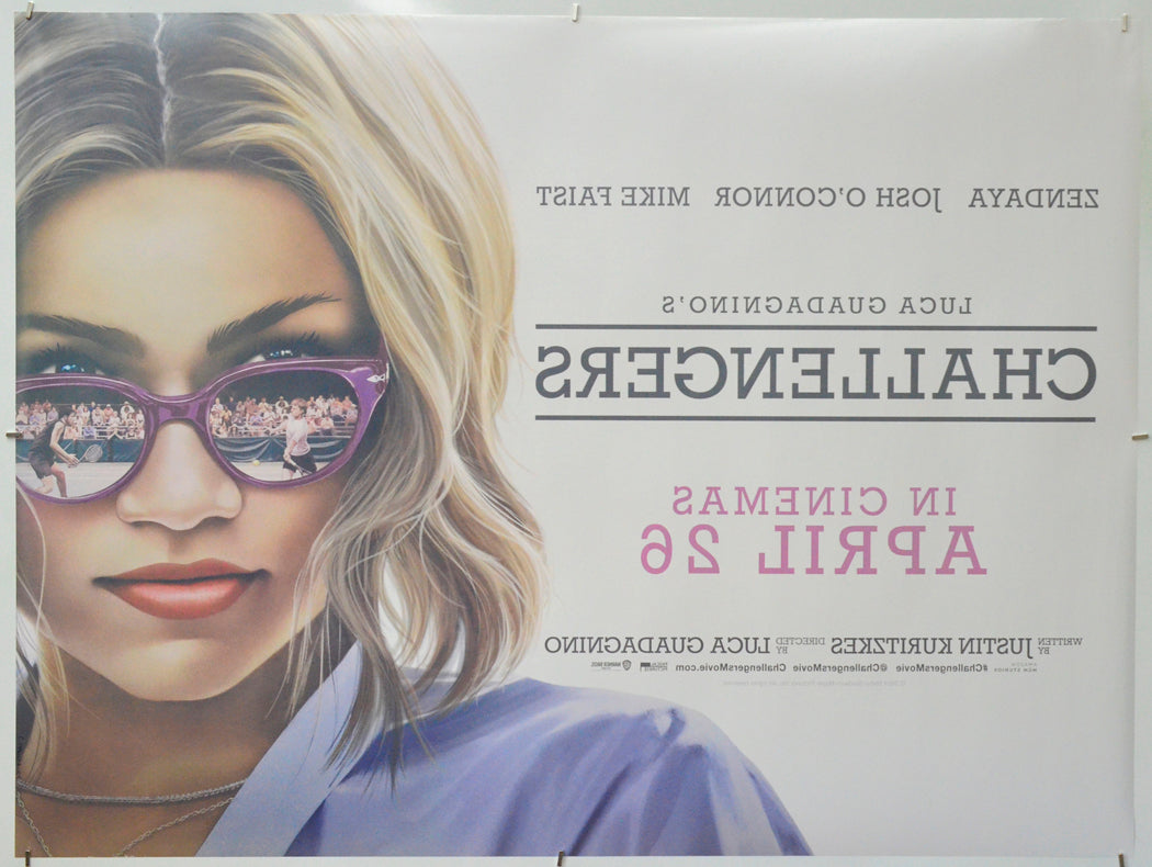 Challengers (Back) Cinema Quad Movie Poster