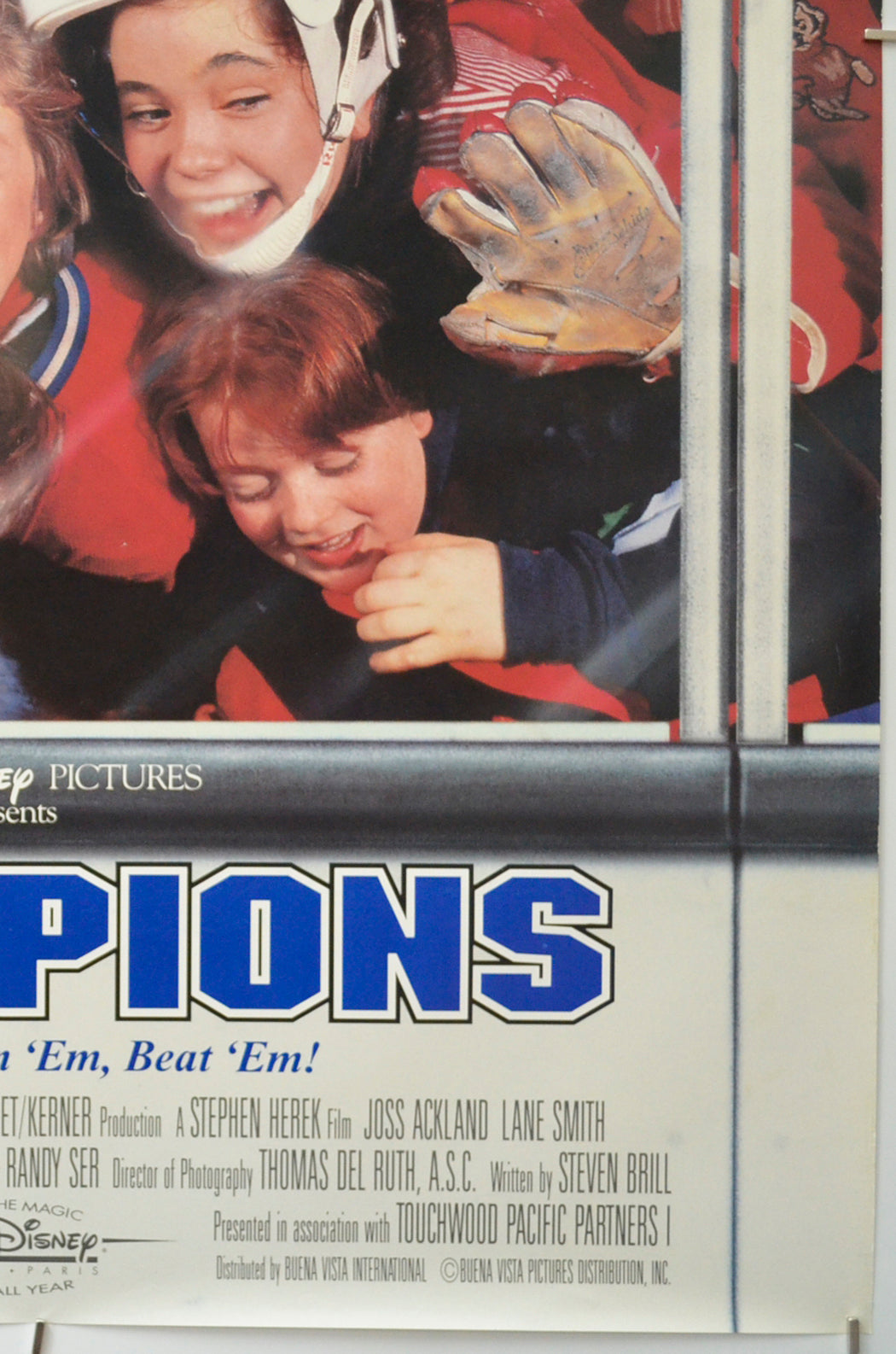 CHAMPIONS (Bottom Right) Cinema One Sheet Movie Poster